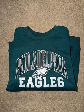 NFL Philadelphia Eagles Dark Green Crewneck Sweatshirt